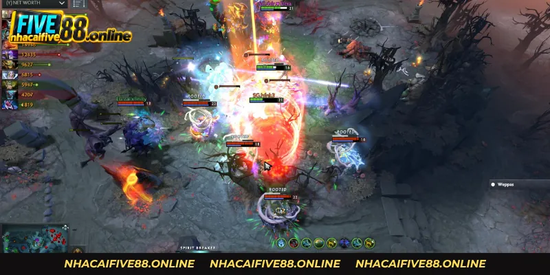 Cách Cược Dota2 FIVE88 - Bí Kíp Săn Kèo Esports Đỉnh Cao Phân tích đội hình và mục tiêu giúp đánh giá trận Dota 2